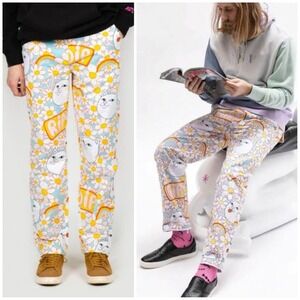 Ripndip Colorful Graphic Wide Leg Pants